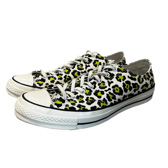 Converse‎ Chuck Taylor Shoes Men\'s 11.5 Low Top 70 Ox Archive LEOPARD 164410C main image 12